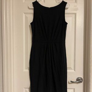 Ann Taylor Black Modest Dress - Size 4 - Excellent Condition